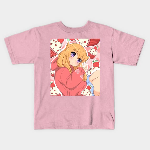 CrystalAni Kids T-Shirt by Crystalmoonn